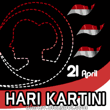 Foto Profil DP BBM Hari Kartini Animasi Lucu 2016 DP BBM Selamat Hari Kartini Gambar Bergerak