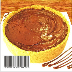 Torta Prestígio Gelada Torta gelada com biscoito