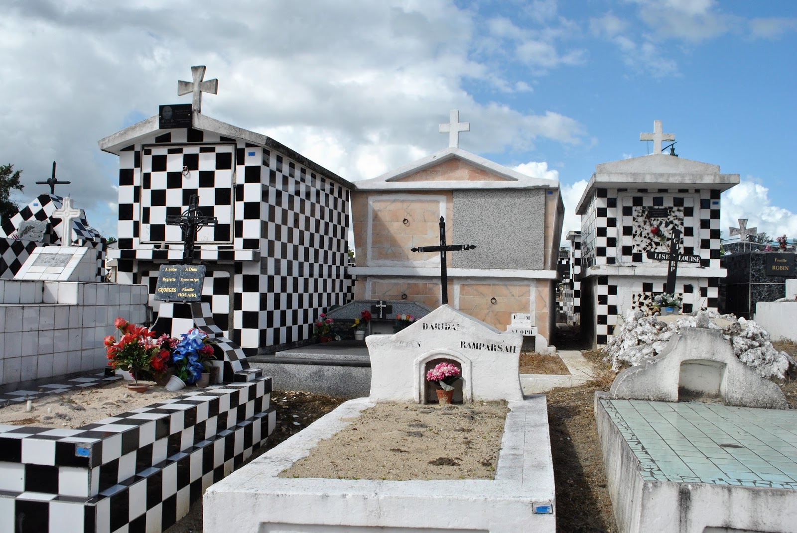 The Design Beauty of Guadeloupe's Mourne-a-l-Eau Cemetary