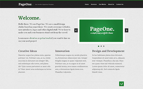 30 Free HTML Web Design Templates | Design Inspiration | PSD Collector