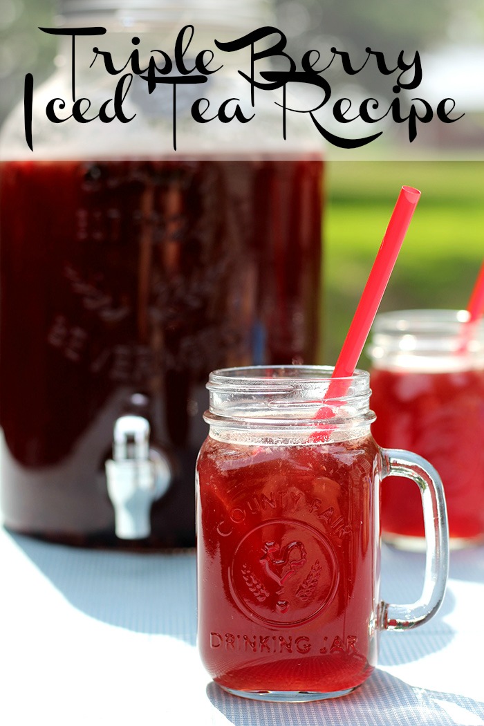 Triple Berry Iced Tea Recipe Everything Pretty