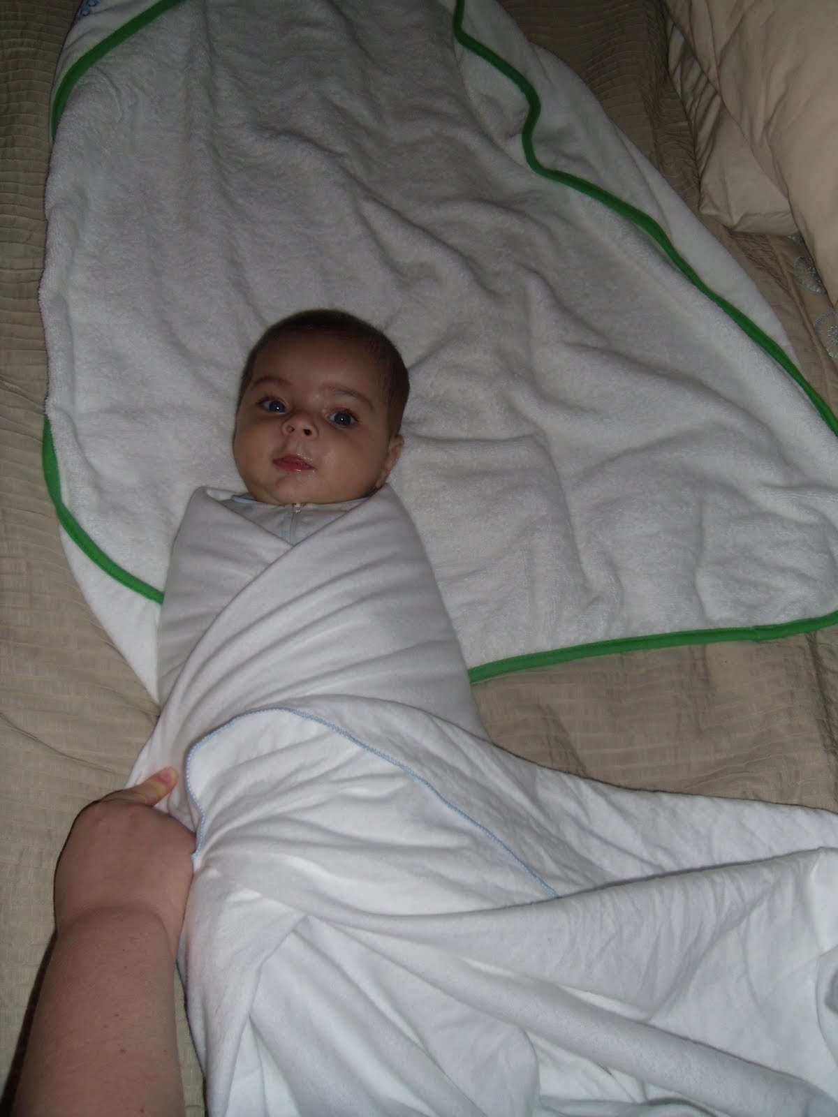 Mom Jeans...and other things How To Swaddle (even Houdini can't break