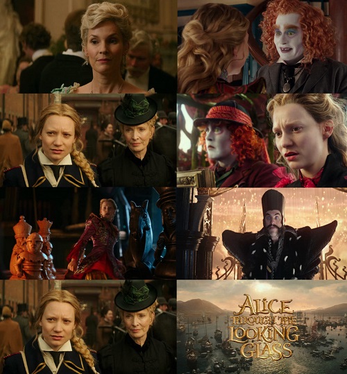 Alice Through The Looking Glass (2016) Download 720p Dual Audio BluRay
