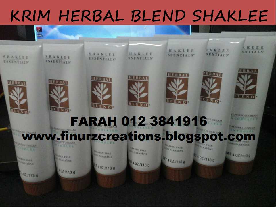 FafaZahirah::Pengedar Shaklee Sri Petaling : Herbal Blend 