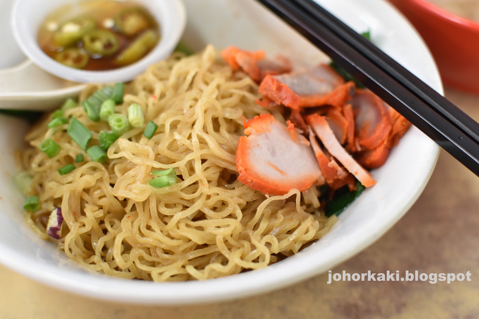 Moved Wanton Mee Noodle Restoran No Signboard Maju Jaya Jb Johor Kaki Travels For Food