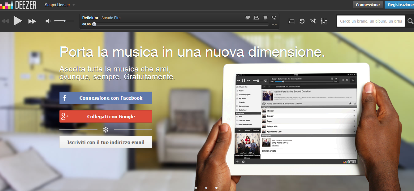 scarica musica e ascolta offline