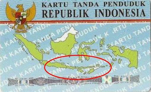Catatan Kecil Miris Peta Indonesia Salah Ktp Notabene Proyek Nasional