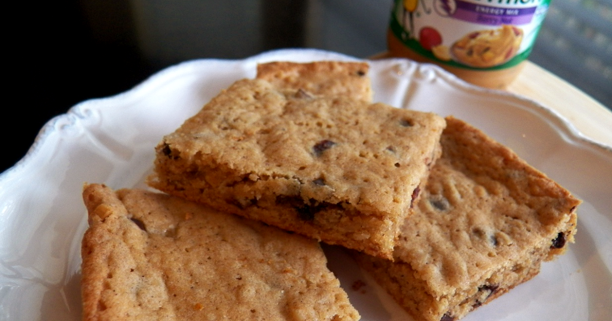 How Do You Cook.com: Peanut Butter and Cranberry Bar Cookies