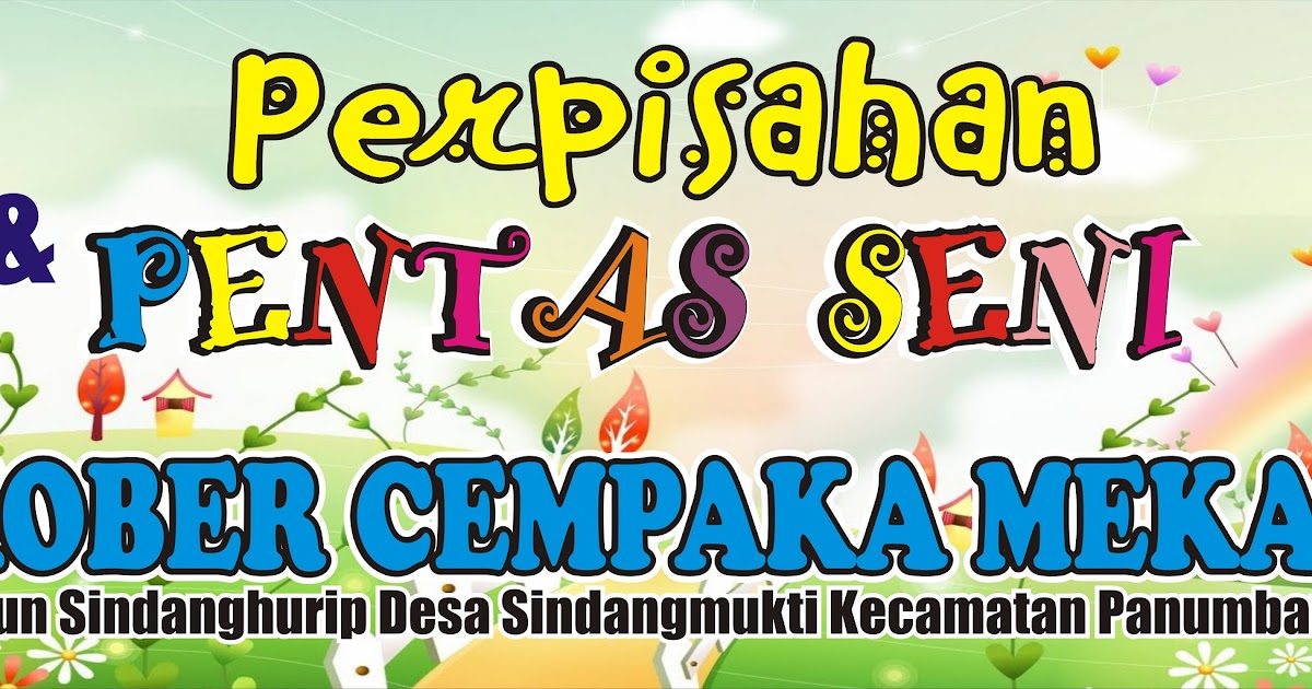 Spanduk Perpisahan Tk - gambar spanduk