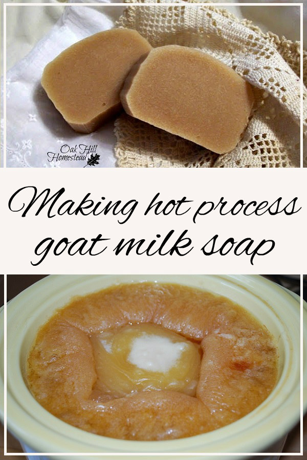 Making Soap with Goat Milk Hot Process Oak Hill Homestead