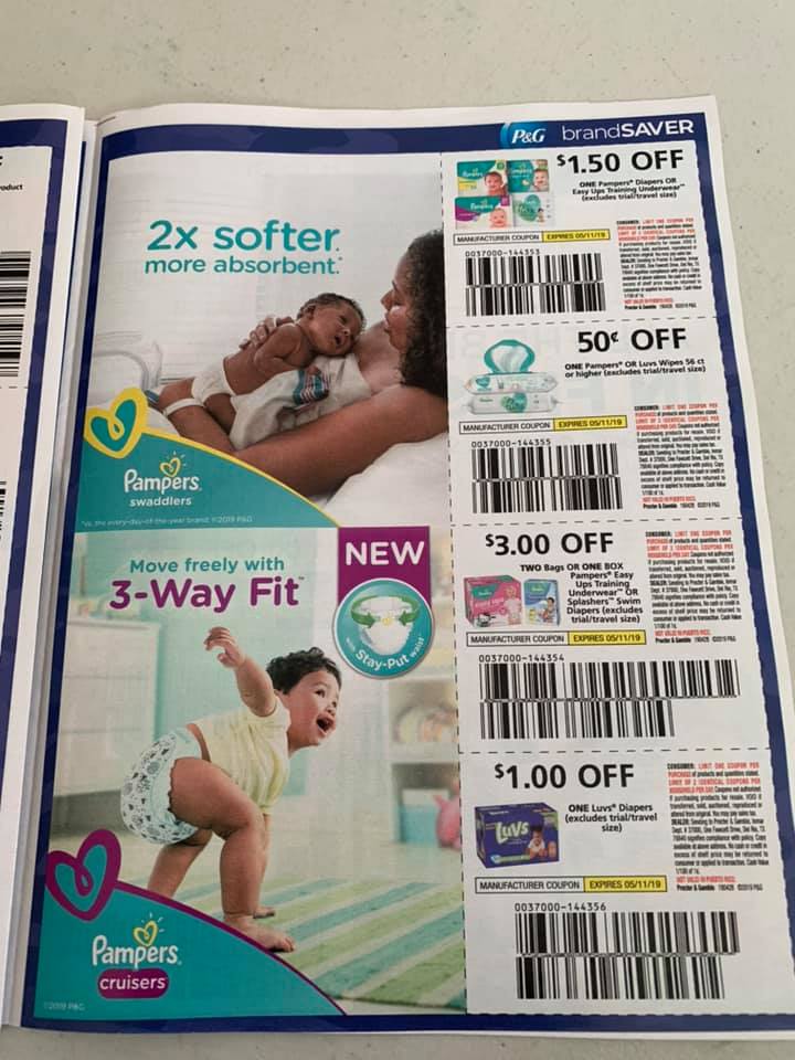 Capri's Coupons Whole Insert Picture Previews May Proctor & Gamble