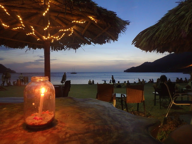 Taco Beach Bar in Taganga, Colombia