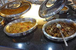 Korean wedding hall food