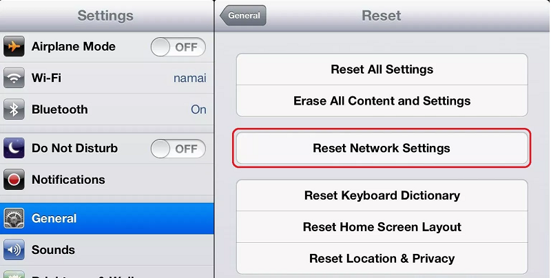 Reset Network Update iPhone iPad SIM Reset Network Update iPhone iPad SIM