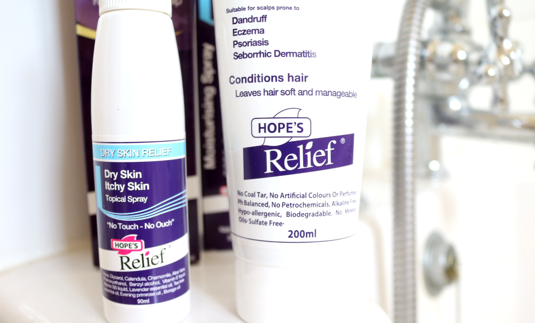 Skincare Helpers from Hope's Relief for Eczema, Psoriasis and Dermatitis