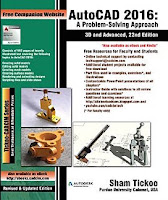 AutoCAD 2016: A Problem Solving Approach, 3D and Advanced, 22nd Edition