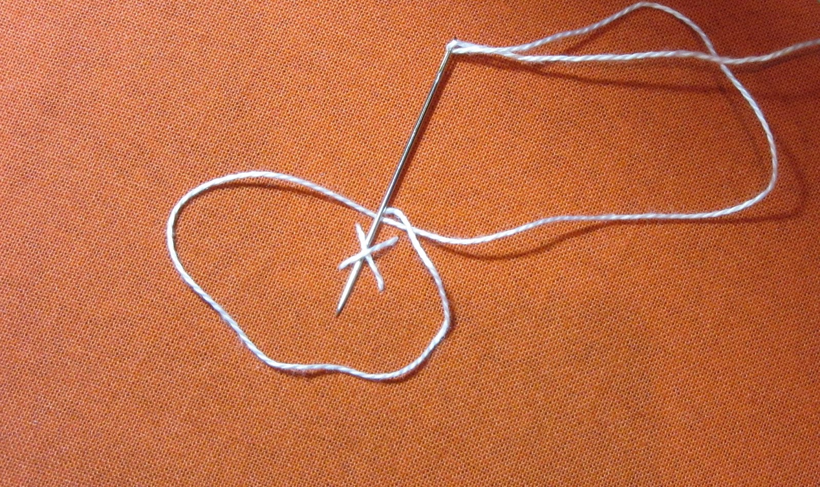 Queenie's Needlework Sunday Stitch School Lesson 43 Moss Stitch