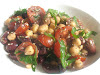 Chickpea Olive Salad with Za'atar and Cherry Tomatoes