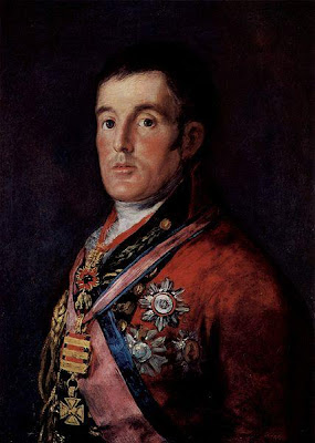 El duque de Wellington de Francisco de Goya, óleo sobre lienzo, 60 × 51 cm