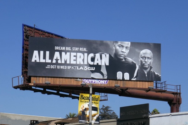 All American series premiere billboard All American series premiere billboard