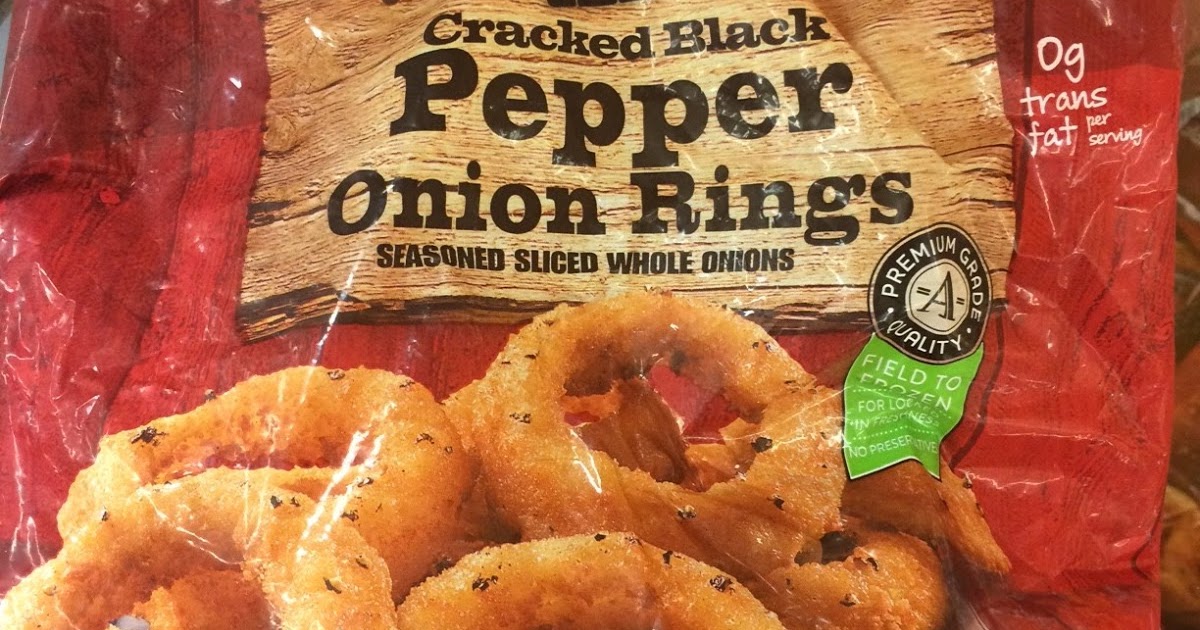 The Budget Reviews Season's Choice Cracked Black Pepper Onion Rings (Aldi)