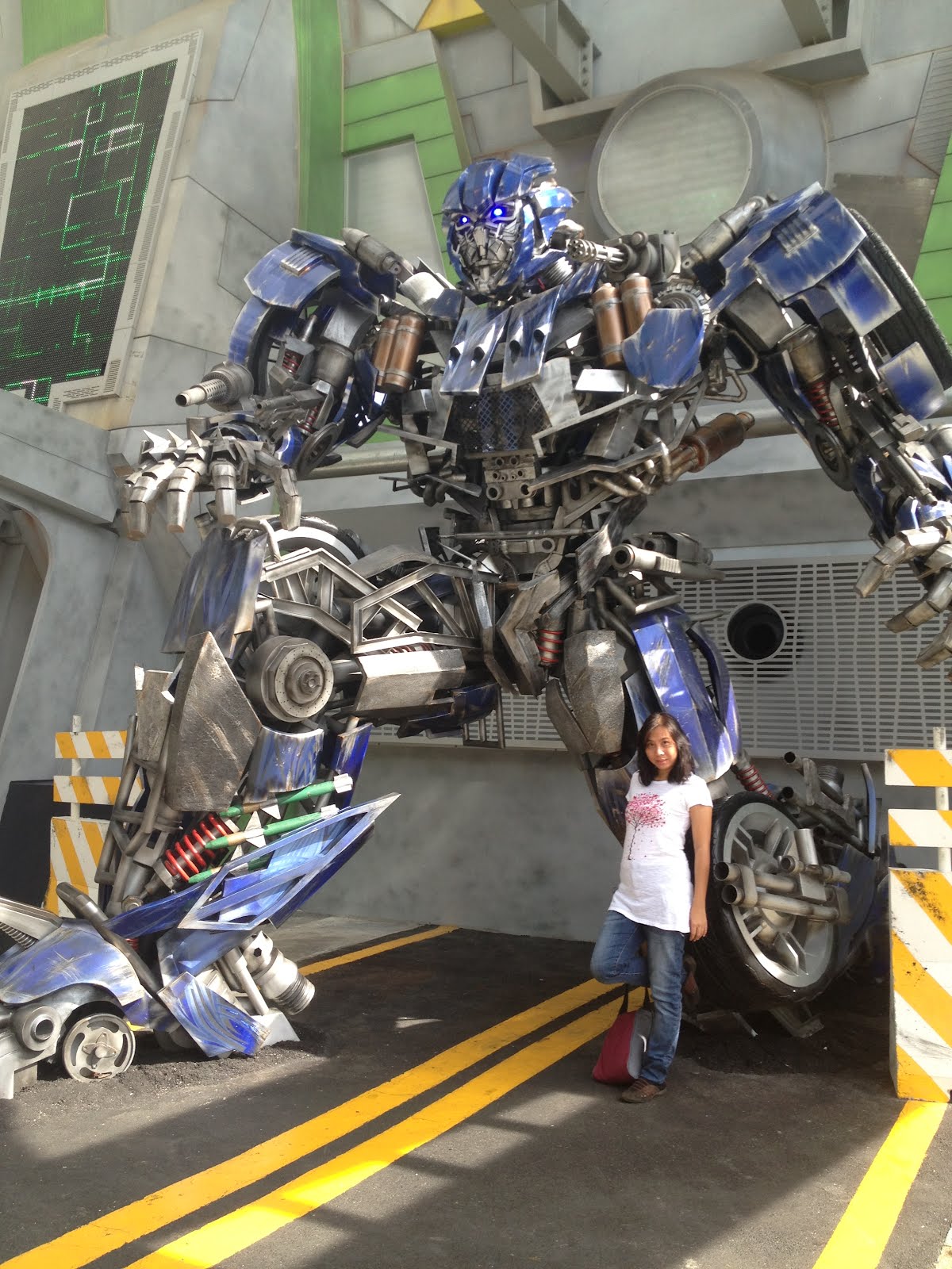Transformer Universal Studio Singapore รีวิว ทรานสฟอร์มเมอร์ 3 มิติ