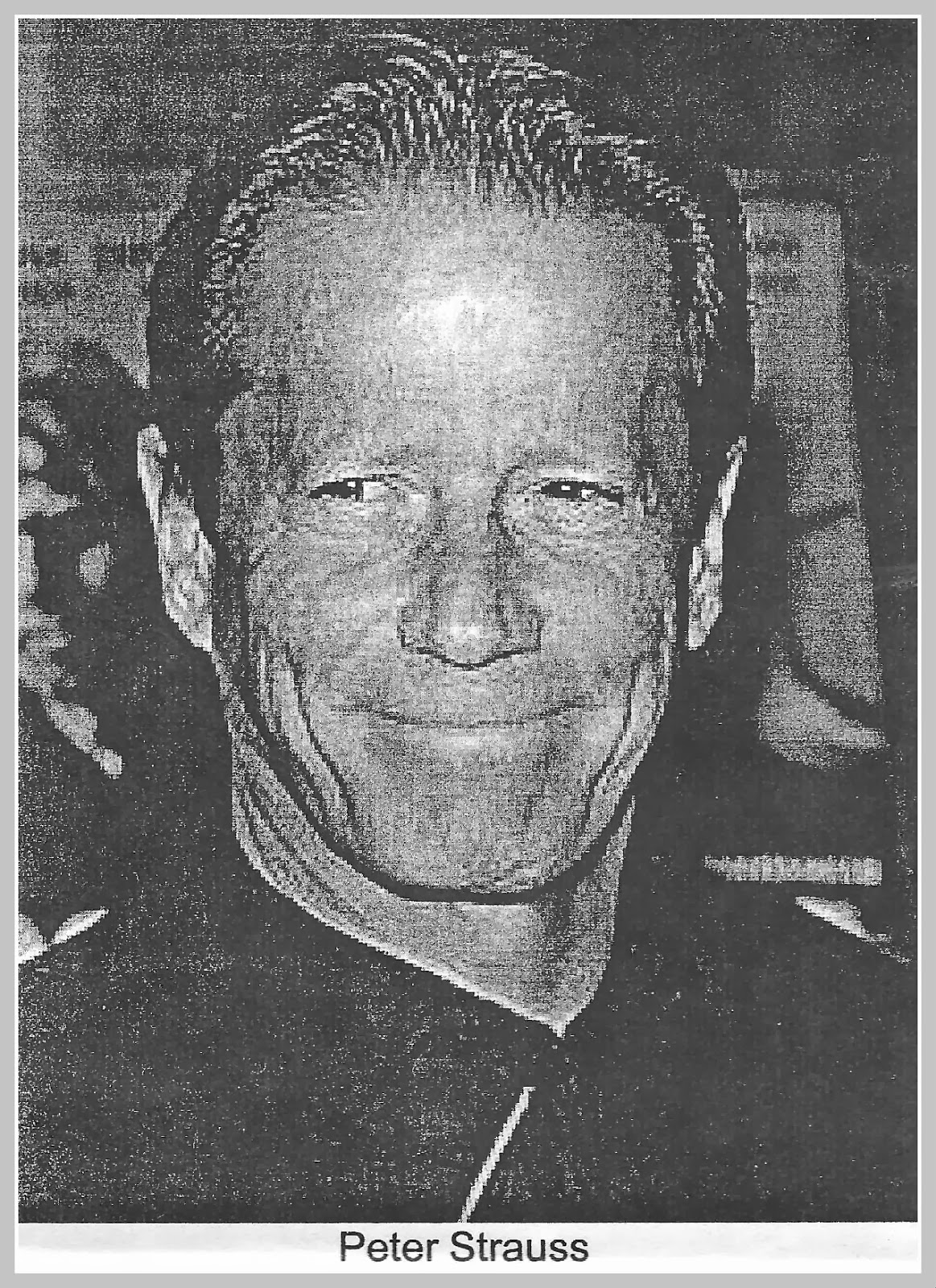 EverythingCroton: PETER STRAUSS, FORMERLY OF CROTON&rsquo;S SHAKESPEARE