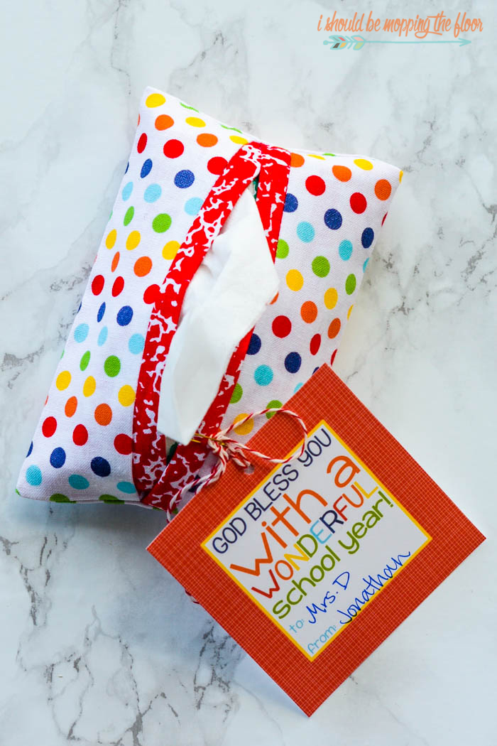 Fabric Travel Tissue Holder i should be mopping the floor