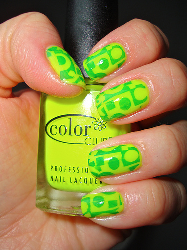 Light Green Nail Design With A Professional Polish