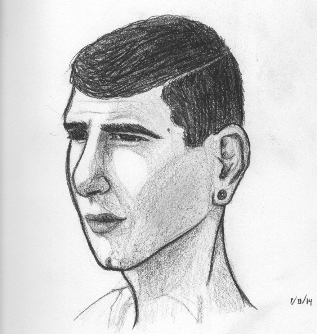 jackson.miller | art.feed: Male Face Practice