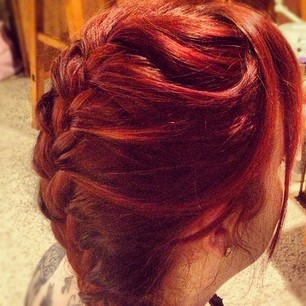 French Braid With Weave Ponytail - How to Create a French Braid Using Milk + Blush Hair Extensions