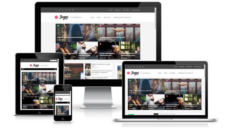 jugas blogger template