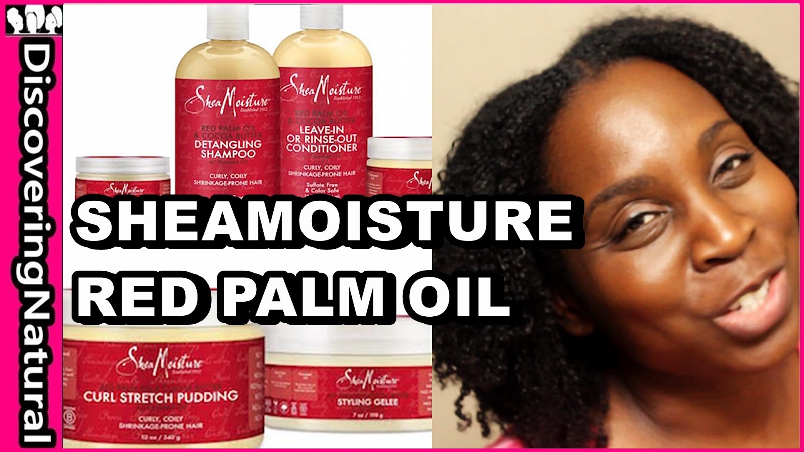 Discoveringnatural Sheamoisture Red Palm Oil And Cocoa Butter