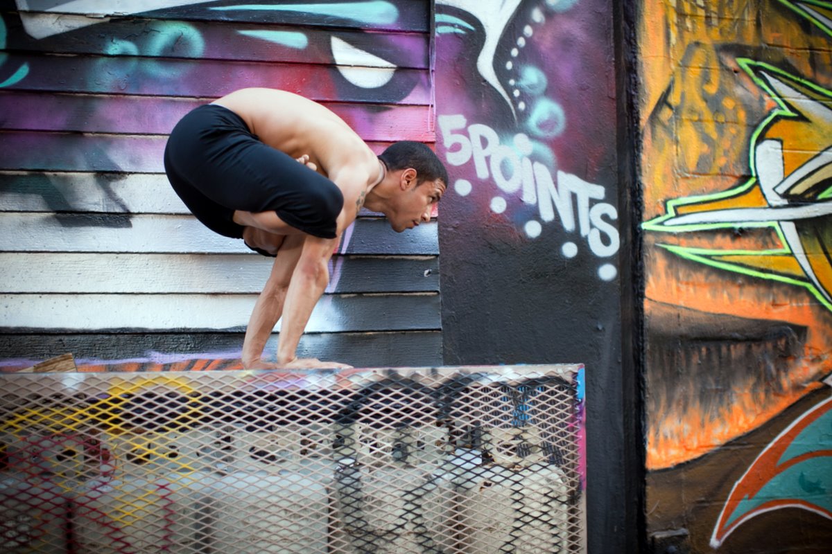 Stretching it On the Street: Joseph Encinia YOGA ~ The World Is Too ...
