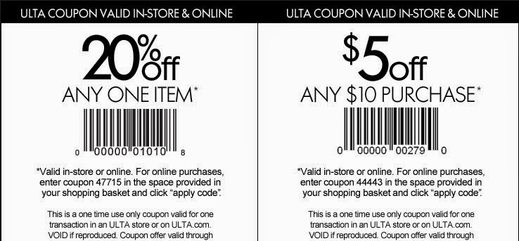 Ulta Printable Coupons February 2015