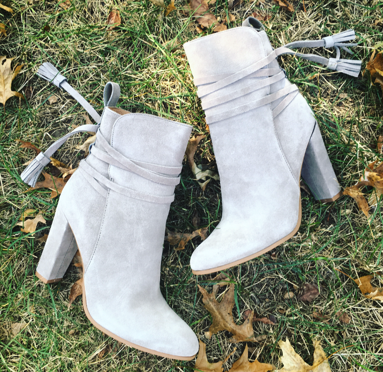 steve madden rockstud bootie