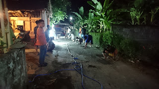 Gotong Royong Guyub Rukun, Penambalan Jalan Masuk Kampung KB Gumulan 