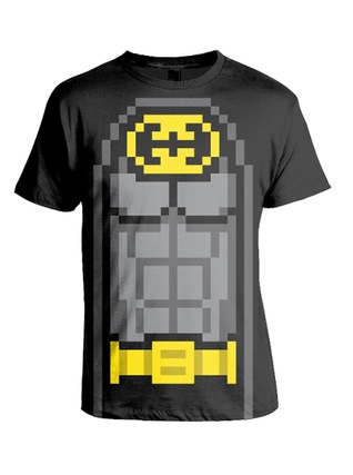 Playeras pixeladas de Batman, Star Wars y las tortugas ninja | La