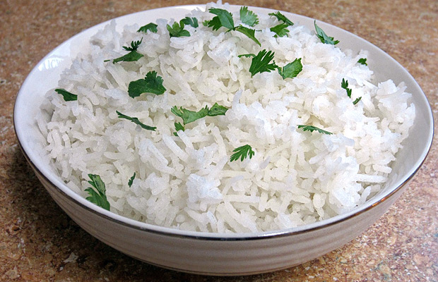 ARROZ BLANCO COCIDO AL VAPOR