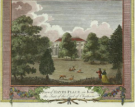 Figure 2: View of Hayes Place in Kent, the seat of the Earl of Chatham (1784)