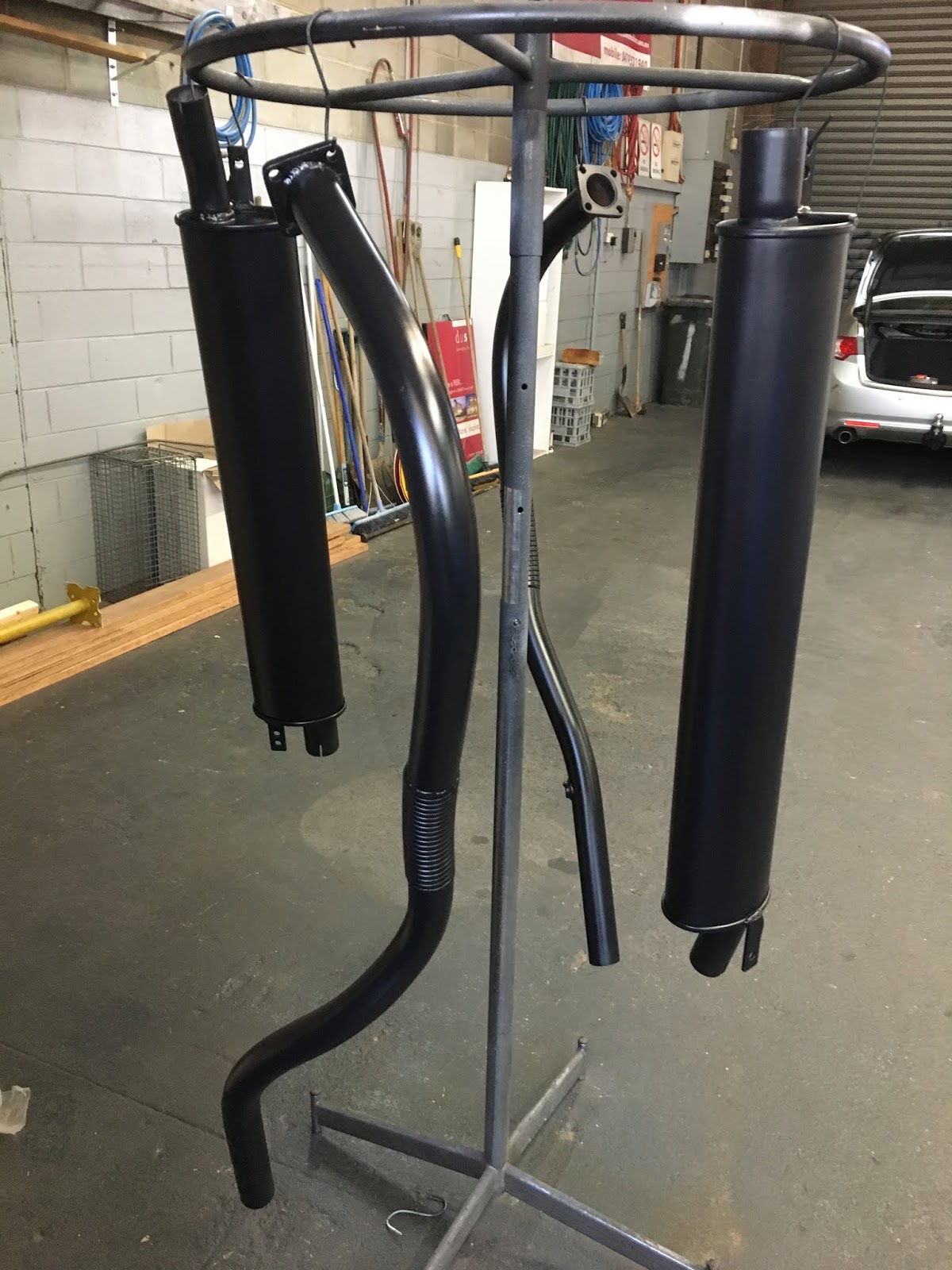 Exhaust Installation The XK150 Restoration