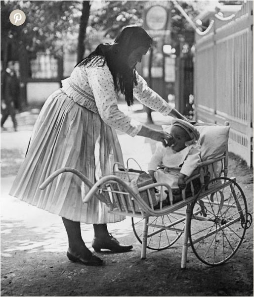 1800 baby carriage