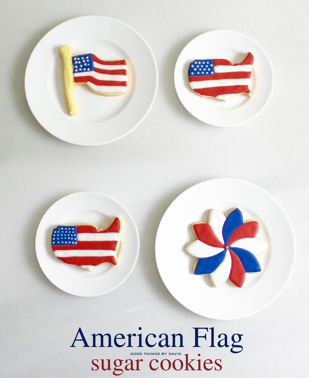 Good Things by David: American Flag Sugar Cookies for the Fourth of July