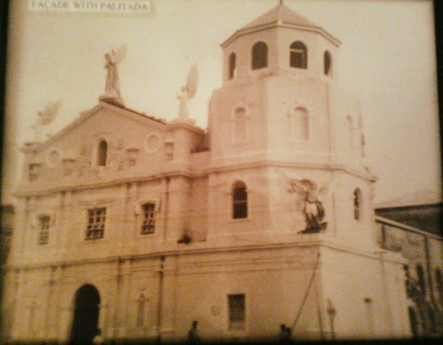 Post War reconstruction of Atimonan Church