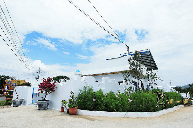 屏東墾丁後壁湖住宿|南境民宿|希臘風環境