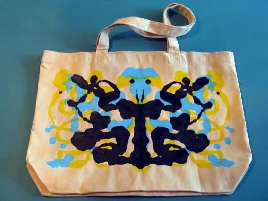 Don't Sew Angry: Rorschach Tote