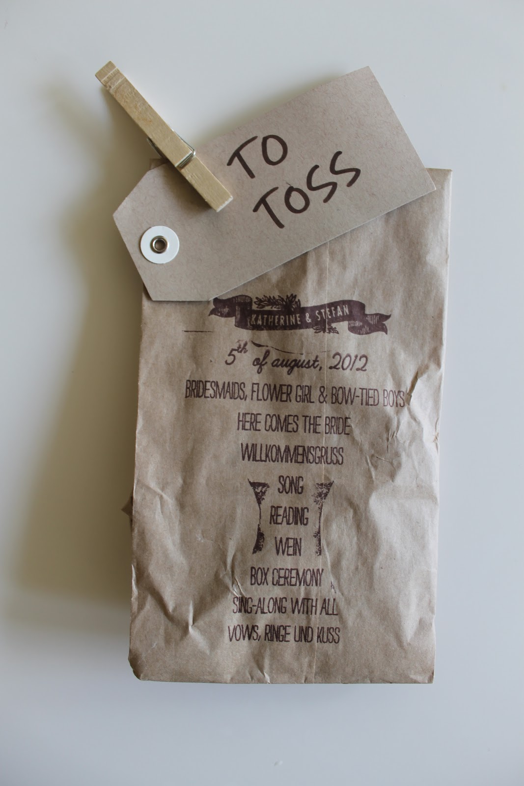 brown paper bag assignment