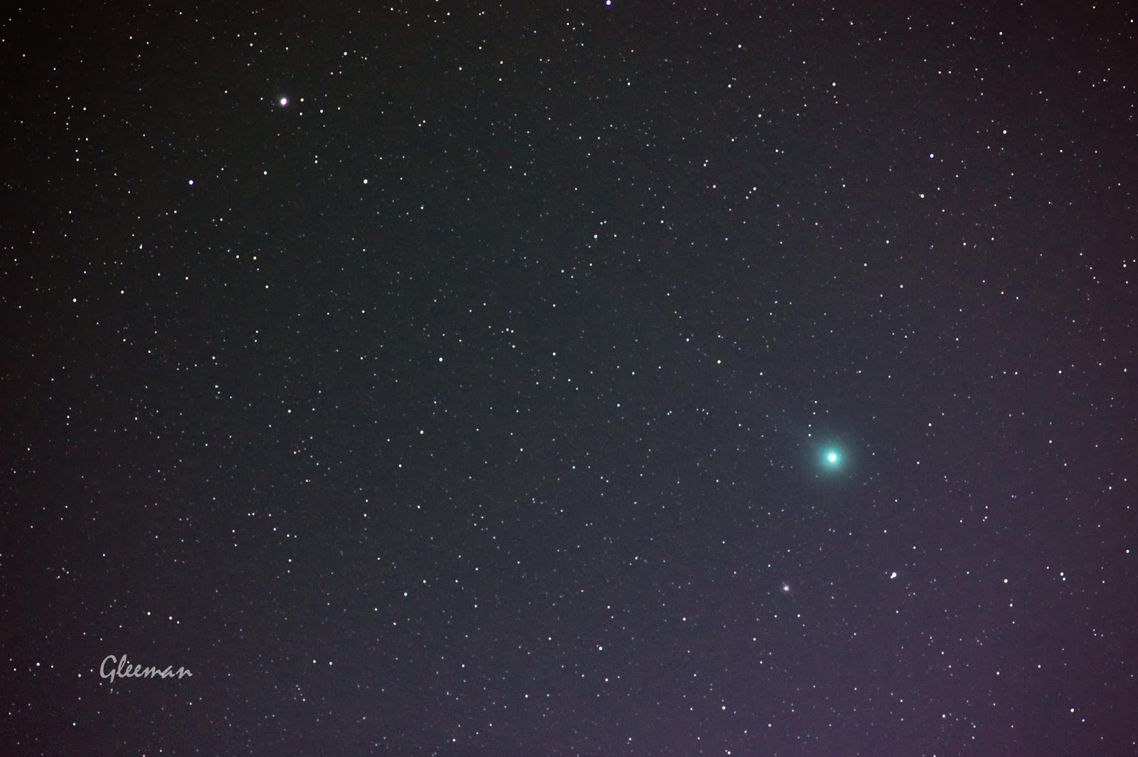 Comet Lovejoy /Pentax K5, O-GPS1 Astrotracer, DA*200 /DeepSkyStacker