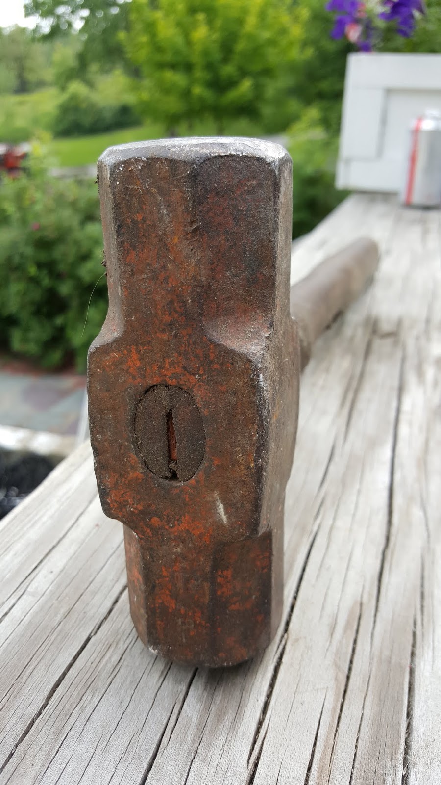 Gear Acres at Top of the Hill Replacing a Broken Handle on a Sledge