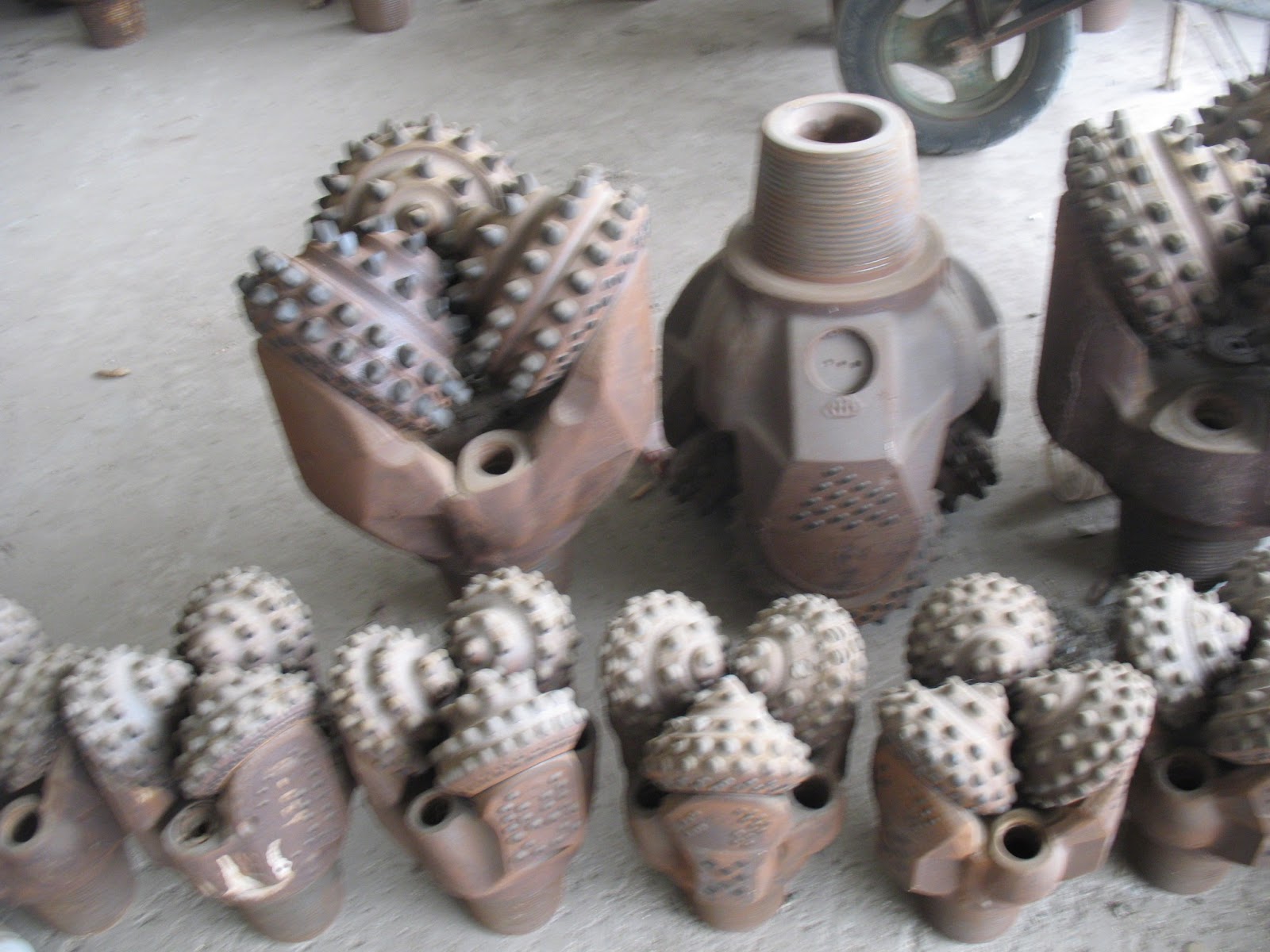 Chris Nee Importing the used or scrap drill bits